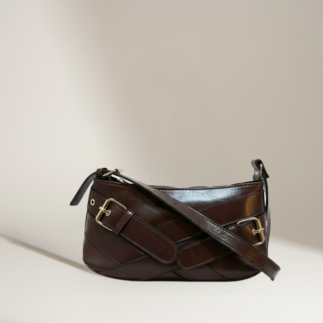 The Scarlet Buckle Bag